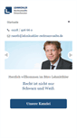 Mobile Screenshot of lehmkuehler-rechtsanwaelte.de